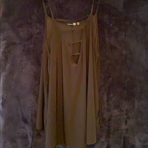 Boohoo Strappy Tank Top